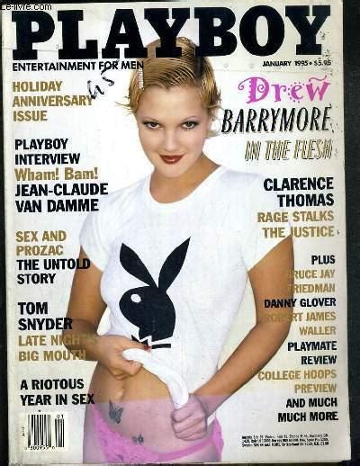 playboy january 1995|Playboy Magazine January 1995 DREW BARRYMORE Melissa。